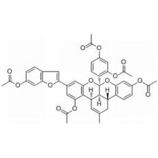 Mulberrofuran G pentaacetate