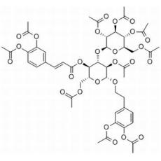 (E)-2-[3,4-双(乙酰氧基)苯基]乙基 3-O-(2,3,4,6-四-O-乙酰基-BETA-D-吡喃葡萄糖基)-BETA-D-葡萄糖苷 2,6-二乙酸酯 4-[3-[3,4-双(乙酰氧基)苯基]-2-丙烯酸]酯