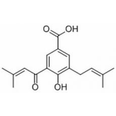 4-Hydroxy-3-(3-methyl-2-butenoyl